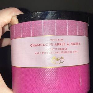 Champagne Apple and Honey 3 Wick Candle